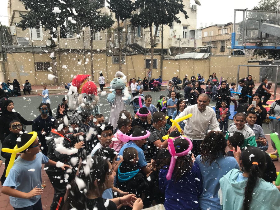 مدرسة الزهراء قلب يافا تحتفل بنهاية الفصل الدراسي الأول